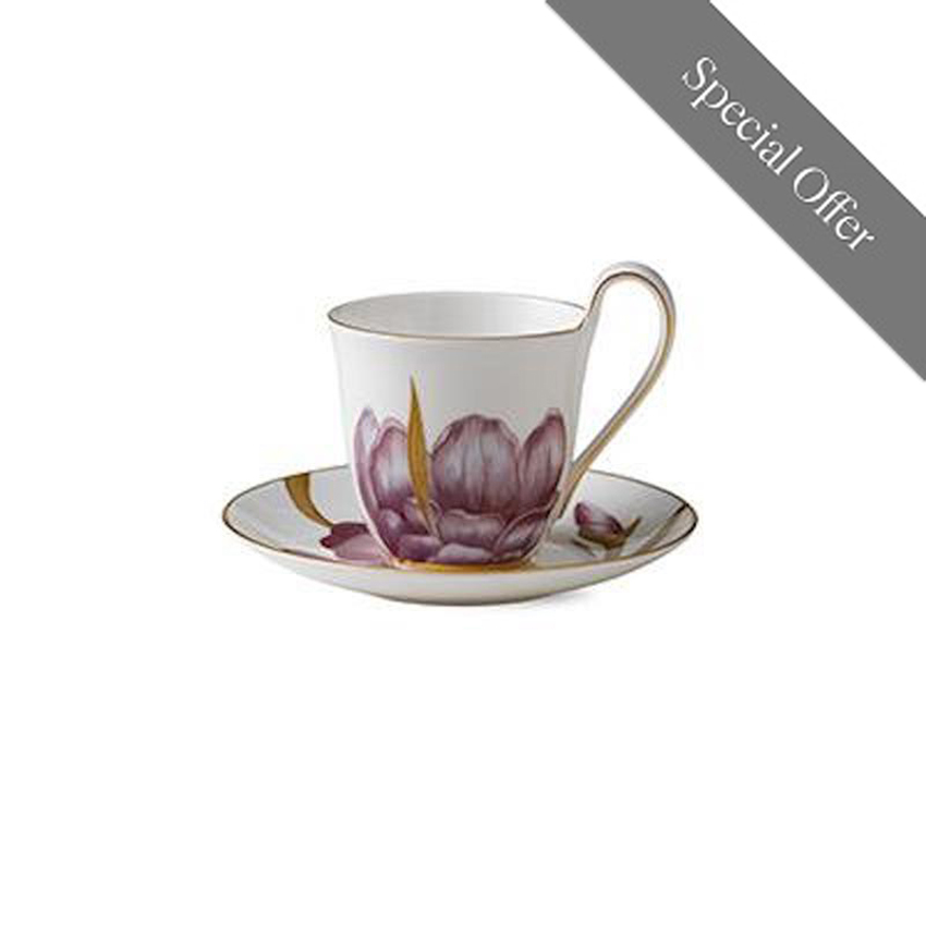 フローラ ハイハンドルカップ&ソーサー アイリス 270ml(フローラ)