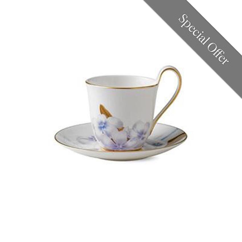 ハイハンドルカップ&ソーサー シャクナゲ 270ml(フローラ)