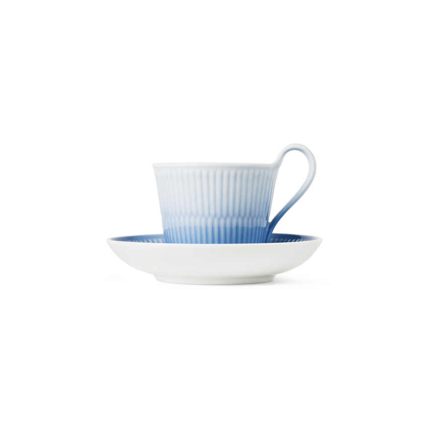 アイリス ハイハンドル カップ&ソーサー ブルー 240ml(ロイヤル コペンハーゲン)