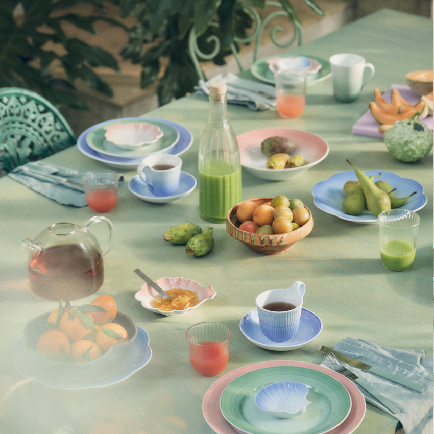 アイリス マグ ペア グリーン 360ml