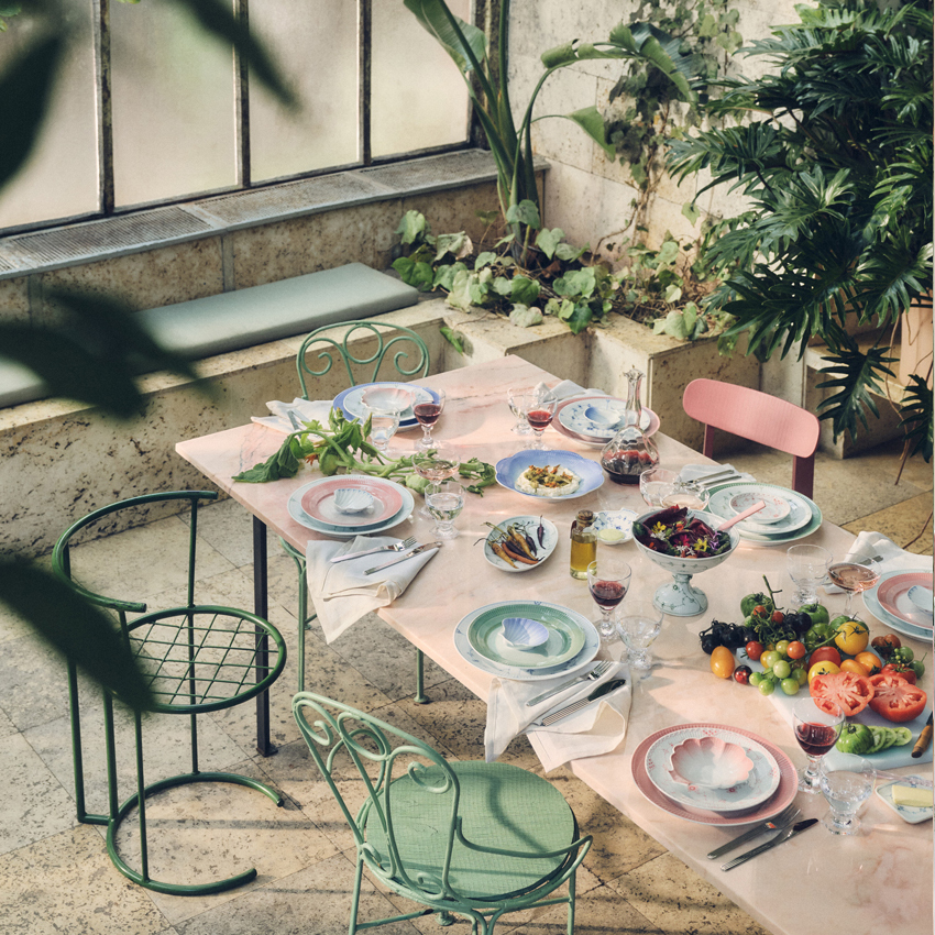 アイリス シェルディッシュ ブルー 10.5CM