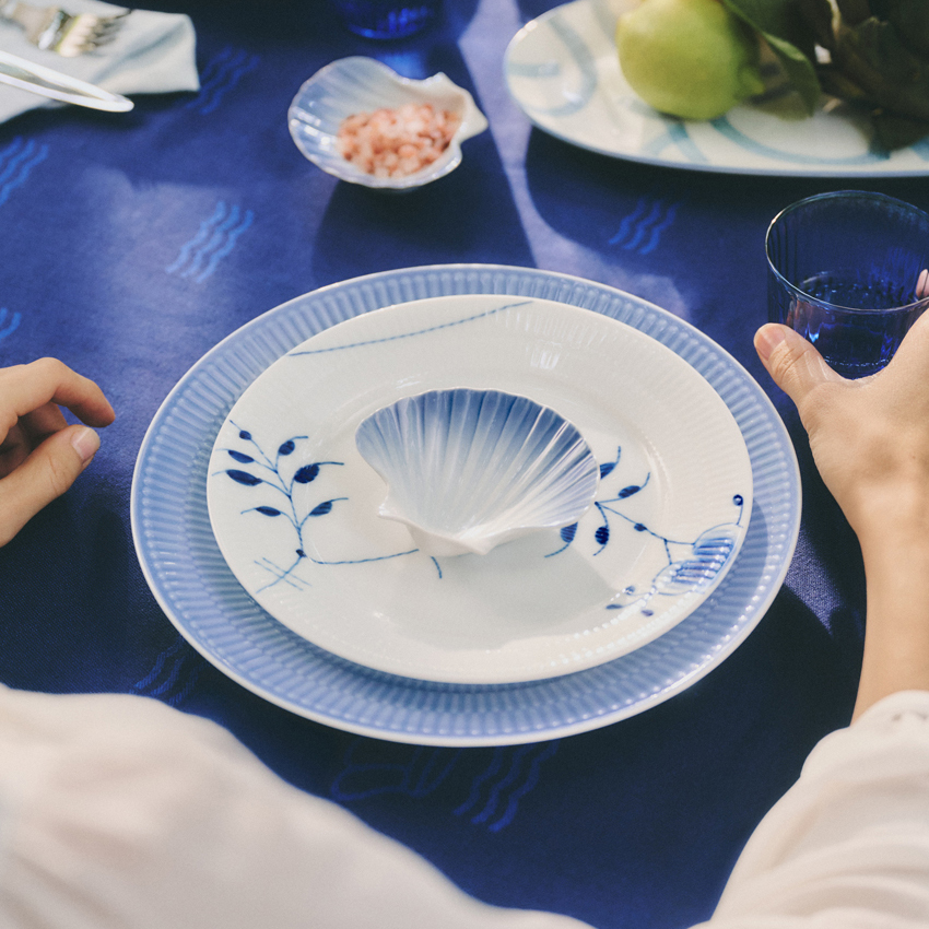 アイリス プレート ブルー 27CM