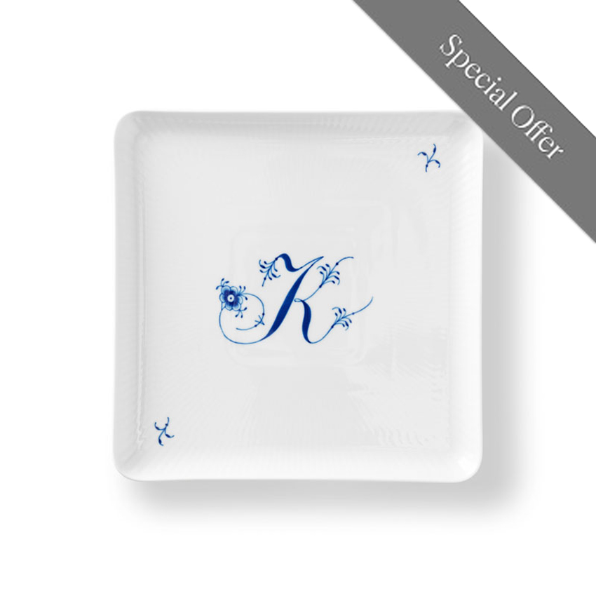 アルファベット コレクション スクエアディッシュ K(スペシャル オファー)