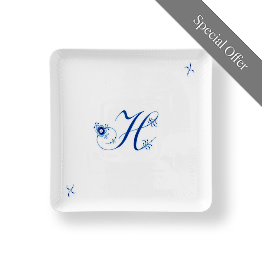 アルファベット コレクション スクエアディッシュ H(スペシャル オファー)