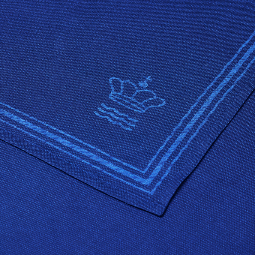 ウェーブ クラシック テーブルクロス ブルー(ウェーブ)