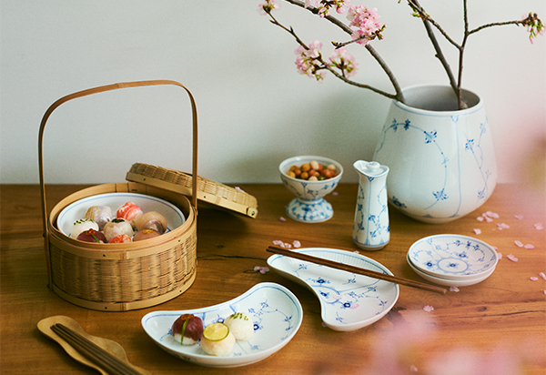 SEASONAL JOURNAL ロイヤル コペンハーゲンと、暮らしの歳時記 02 / 春を味わう、お花見テーブル