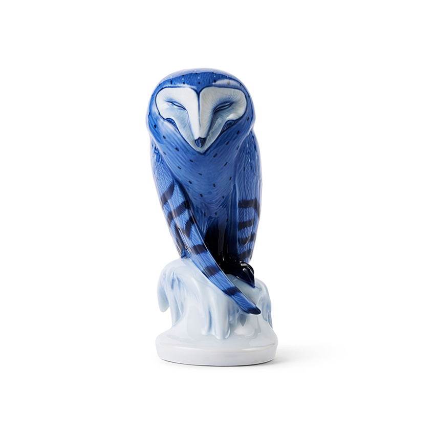 フィギュリン ブルーオウル(男性への贈り物)