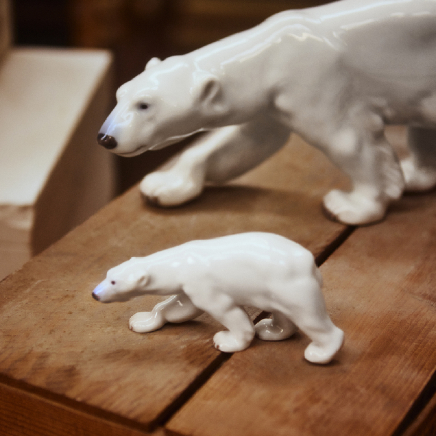 フィギュリン ポーラーべア ミニ