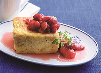 ヒュッゲを楽しむ　松田美智子さん監修「いちごのフレンチトースト」