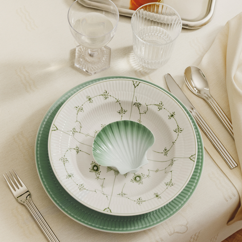 アイリス シェルディッシュ グリーン 10.5cm