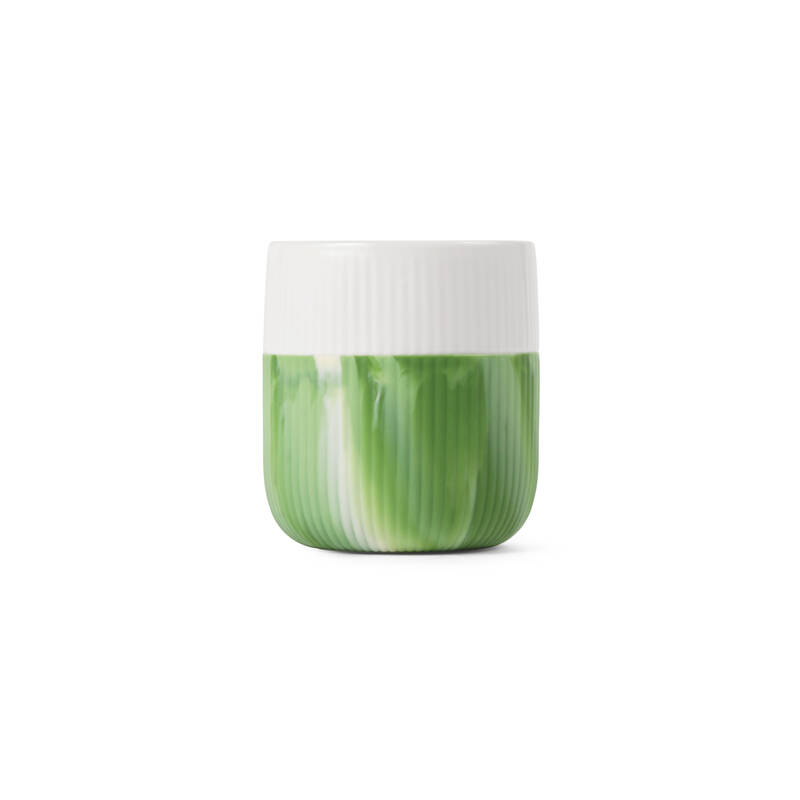 フルーテッド コントラスト マグ マーブル グラス 380ML