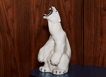 新商品 アンダーグレイズ フィギュリン ホッキョクグマ