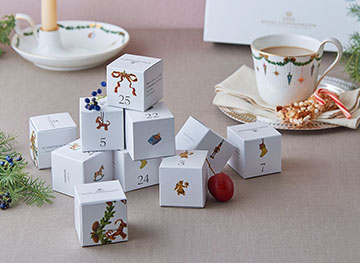  ロイヤル コペンハーゲンよりアドベント ティーカレンダーが新登場!