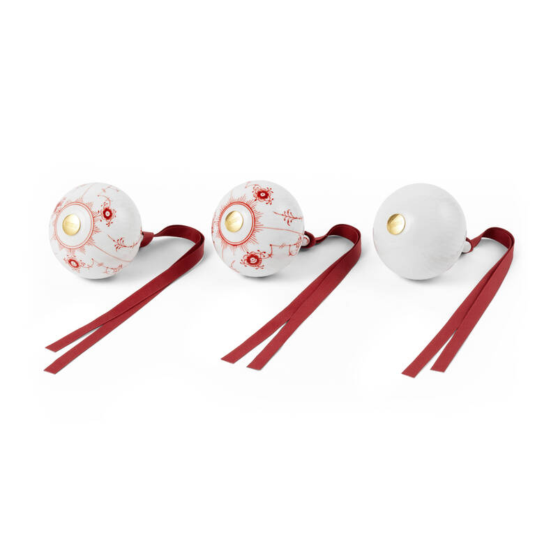 ロイヤル コペンハーゲン コレクタブル レッドフルーテッド 3柄セット(新作特集)