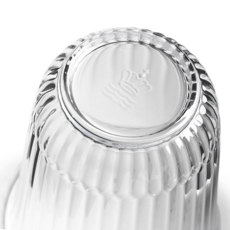 ウェーブ グラス ハイボール クリア ペア(グラス)