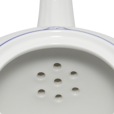 ブルーフルーテッド プレイン ミニ ティーポット 350ml