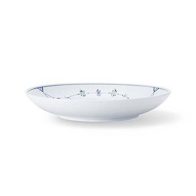 ★大人気商品★ ブルーフルーテッド プレイン 20cm|ロイヤル ディーププレート 食器