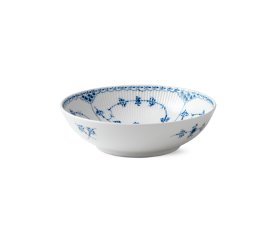 ブルーフルーテッド ハーフレース ボウル 21.5cm
