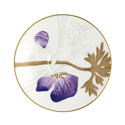 フローラ ハイハンドル カップ＆ソーサー パンジー