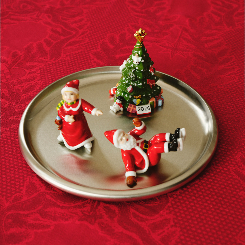 ロイヤル コペンハーゲン サンタ＆ワイフ・クリスマスツリー